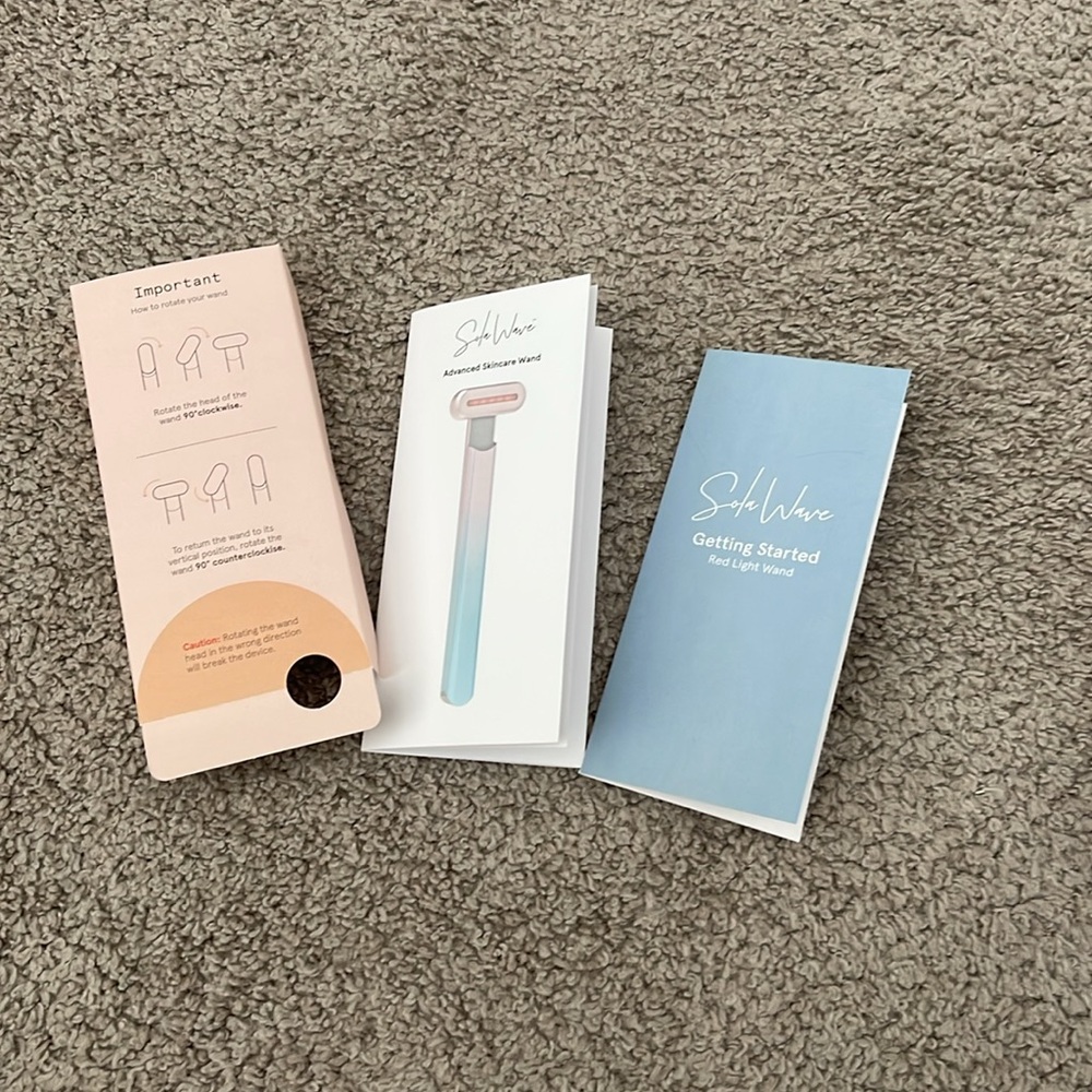 SolaWave Advanced Skincare Wand - Pink and Blue - Picture 2 of 5